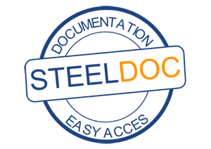 Logotype för Steeldoc